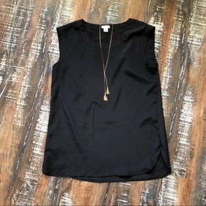 Black tank JCrew XS
